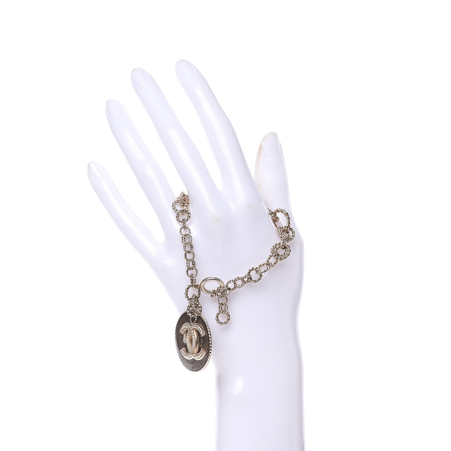CC N°5 Medallion Bracelet Gold