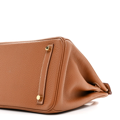 Hermes Togo Birkin 30 Gold 10 of 11