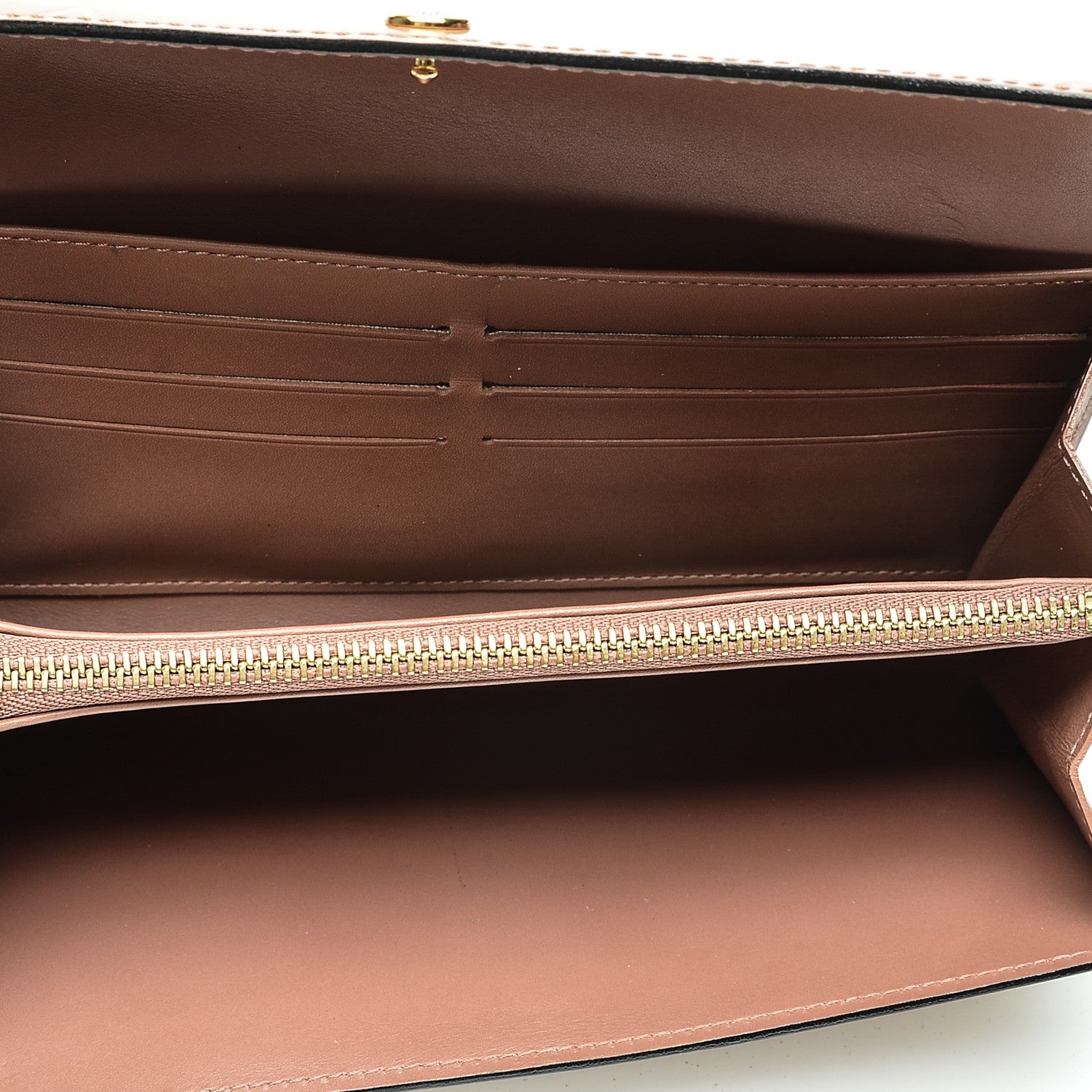 Louis Vuitton Vernis Sarah Wallet Rose Velours 5 of 8