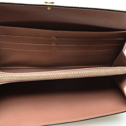 Louis Vuitton Vernis Sarah Wallet Rose Velours 5 of 8