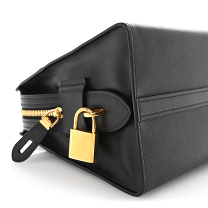 Prada Saffiano City Calfskin Small Esplanade Black 13 of 16