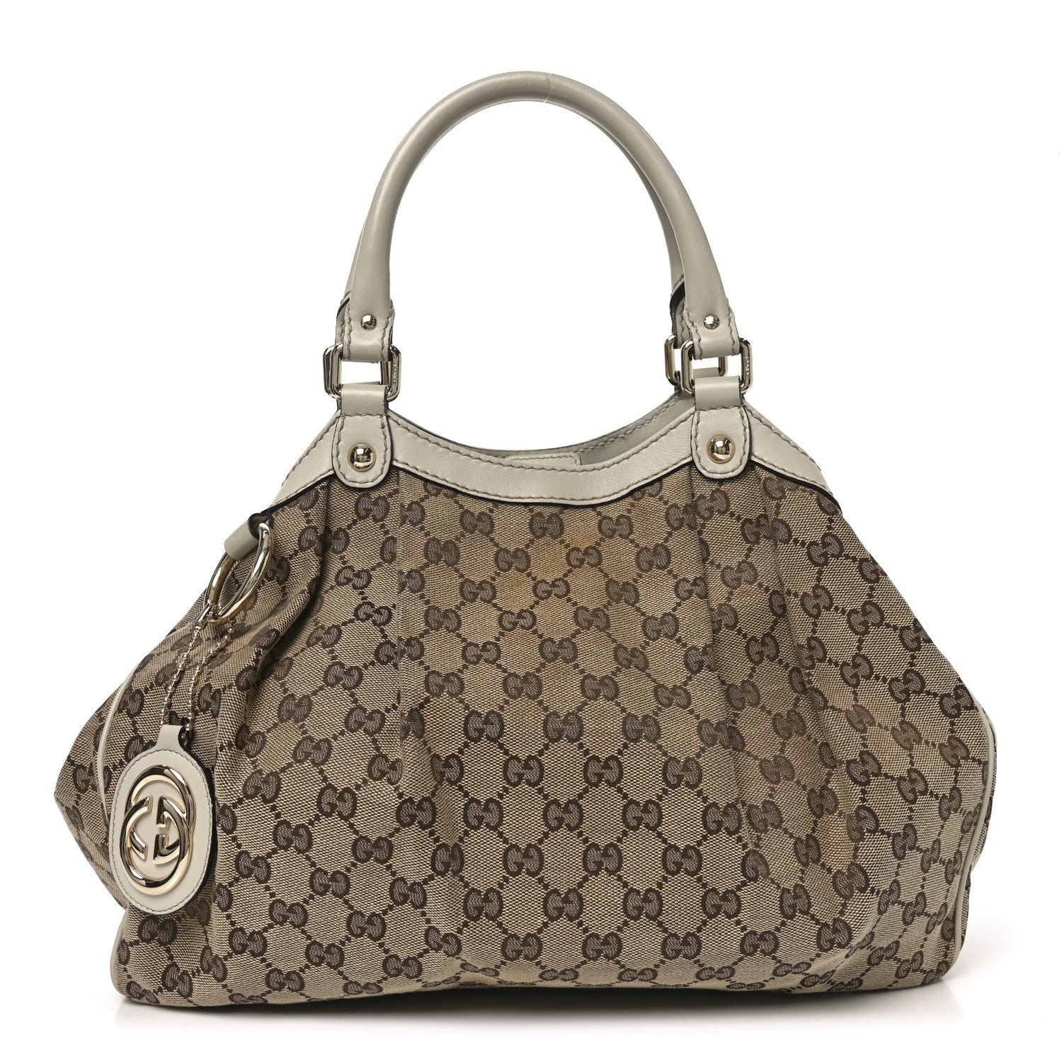 Gucci Monogram Medium Sukey Tote Off White 1 of 10