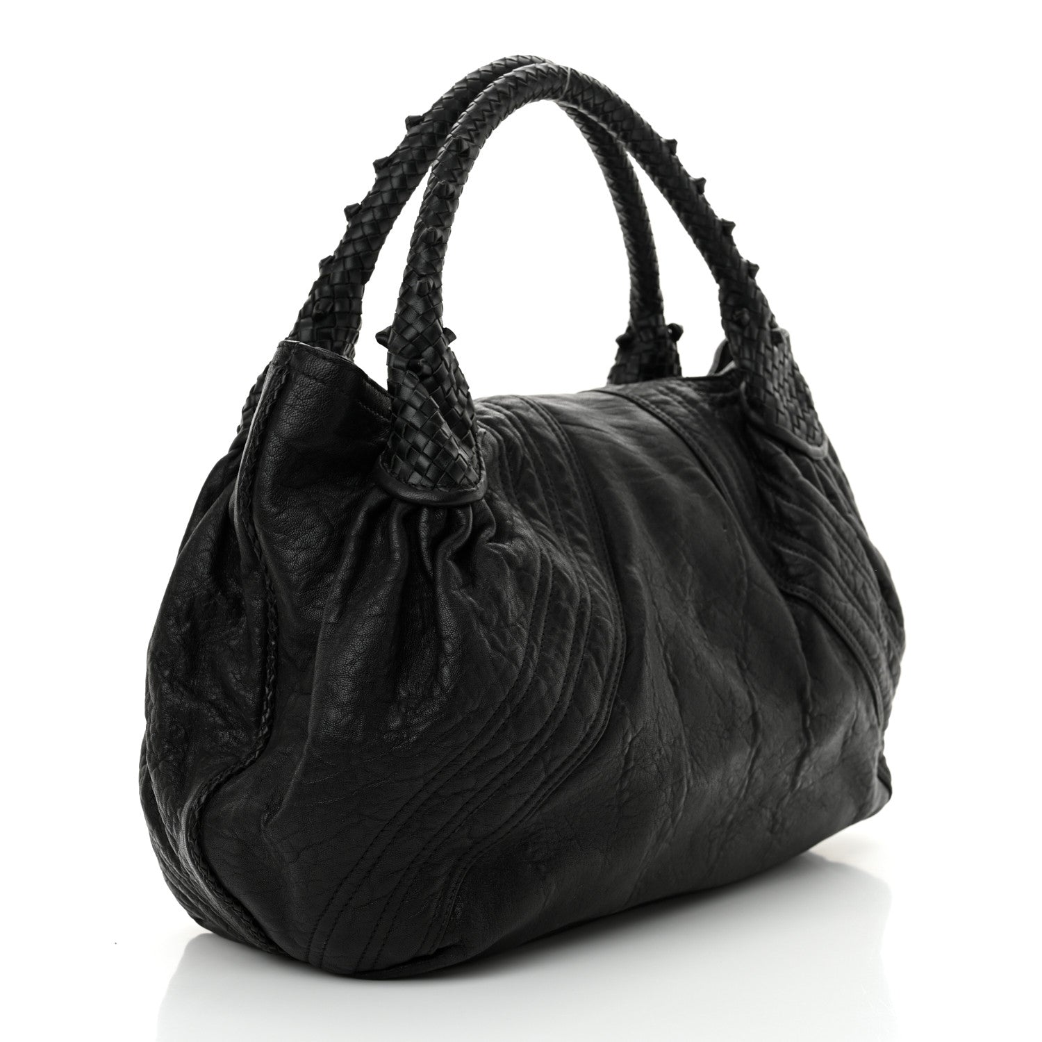 Fendi Nappa Nuvolata Spy Black 3 of 10