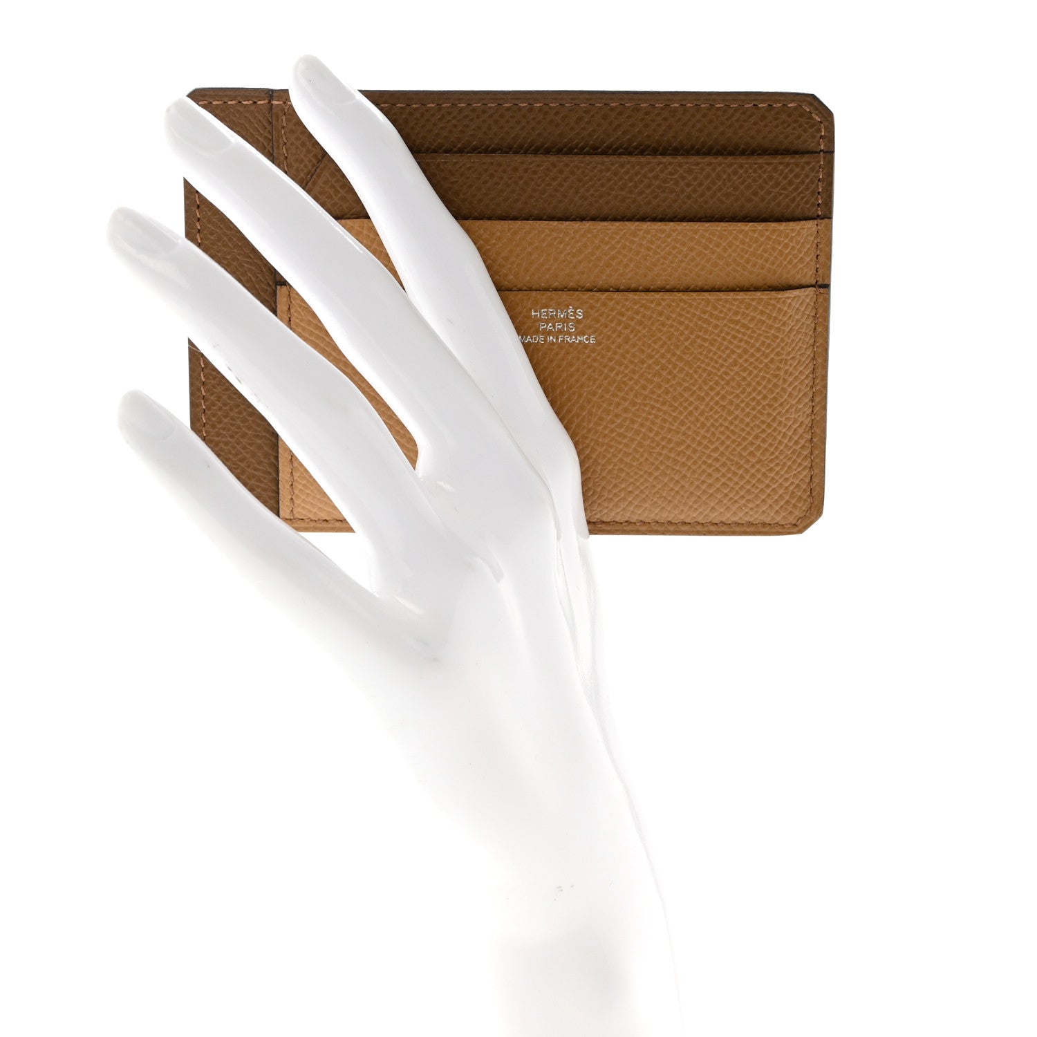 Hermes Epsom City 8CC Card Holder Alezan Biscuit 2 of 7