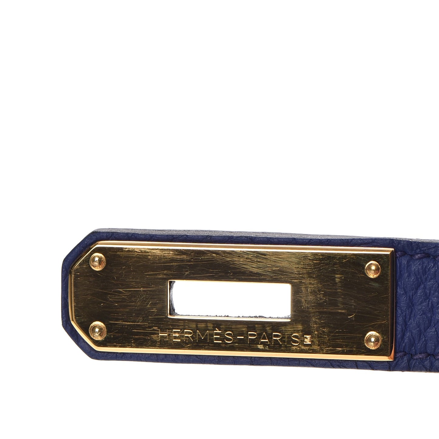 Togo Birkin 35 Bleu Electrique