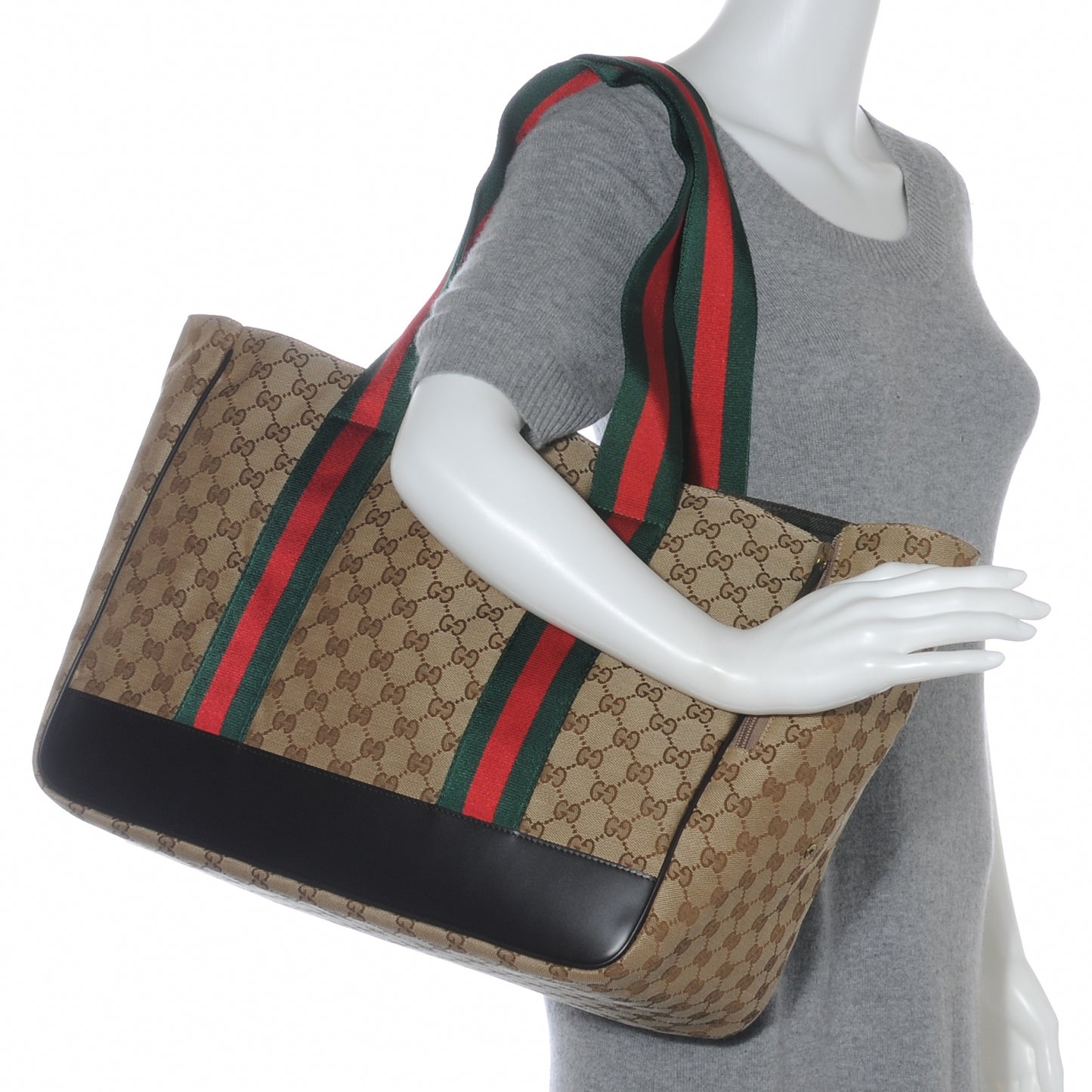 Monogram Web Dog Carrier