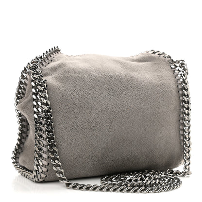 Stella McCartney Shaggy Deer Tiny Falabella Tote Grey 2 of 10