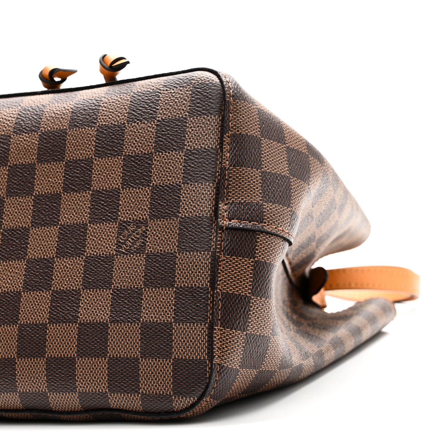 Louis Vuitton Damier Ebene Neonoe MM Safran 10 of 10