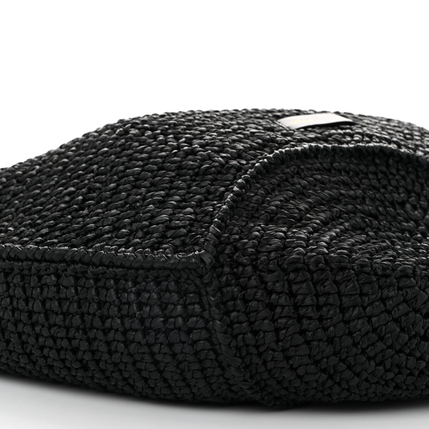Khaite Raffia Medium Lotus Tote Black 8 of 9
