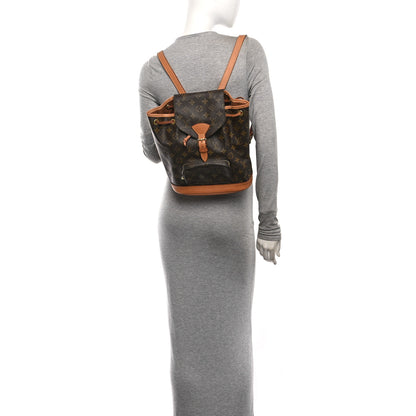 Louis Vuitton Monogram Montsouris MM Backpack 2 of 9
