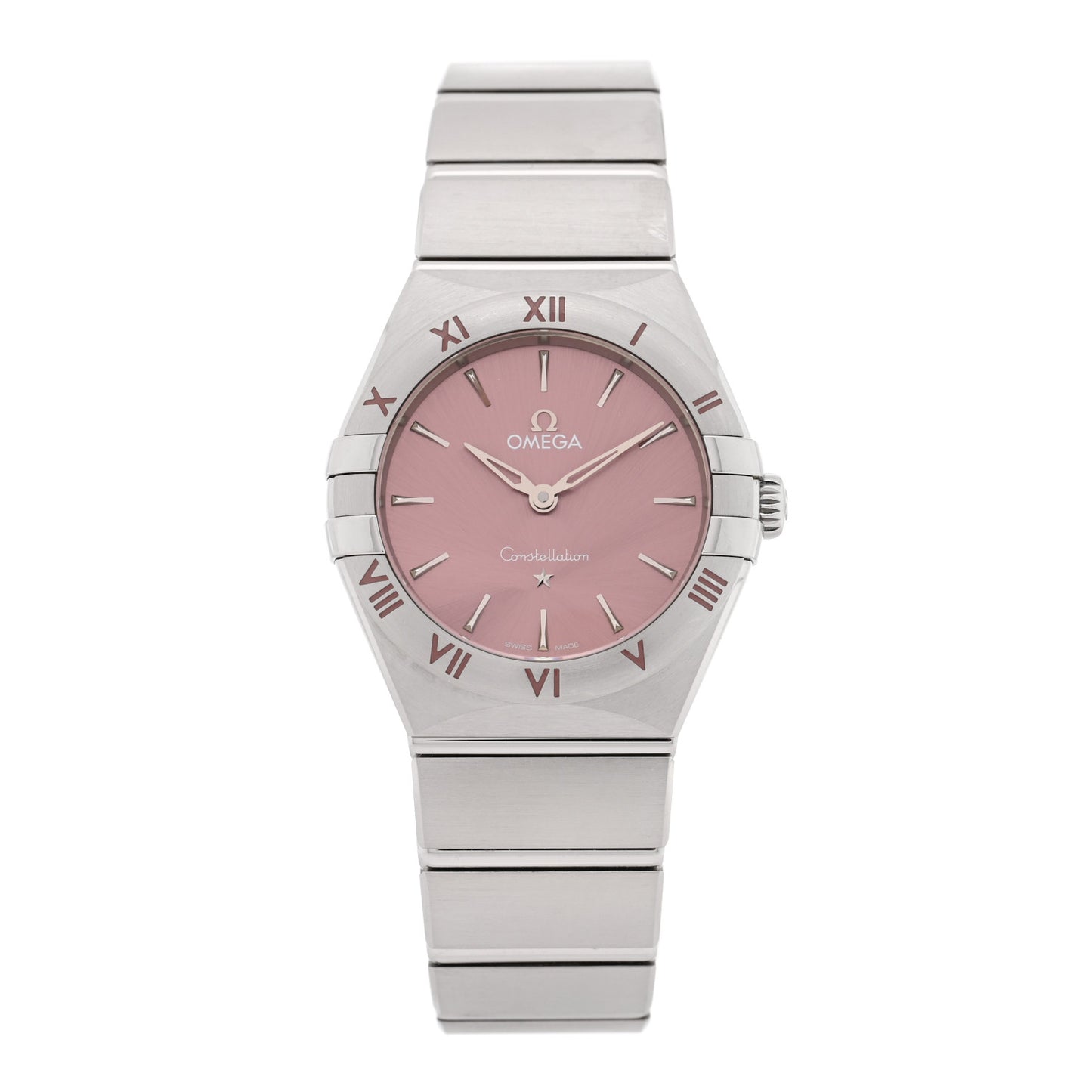 Stainless Steel 28mm Constellation Quartz Watch Pink 131.10.28.60.11.001