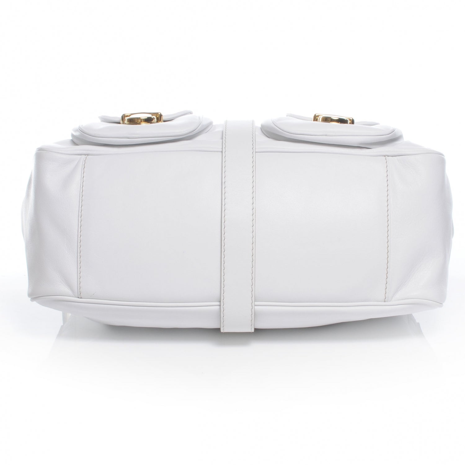 Marc Jacobs Leather Lola Satchel Ivory 4 of 8
