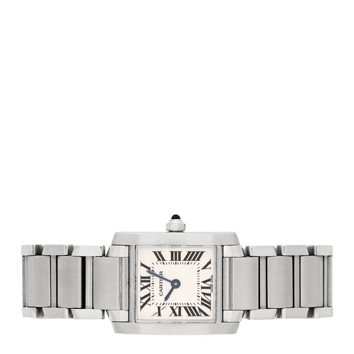 Cartier Stainless Steel 20mm Tank Francaise Quartz Watch 2 of 4