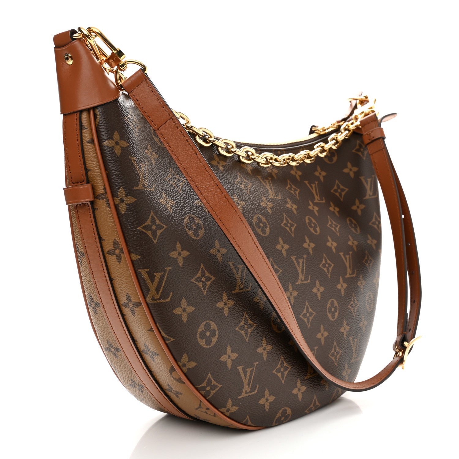 Louis Vuitton Reverse Monogram Loop Hobo 3 of 10
