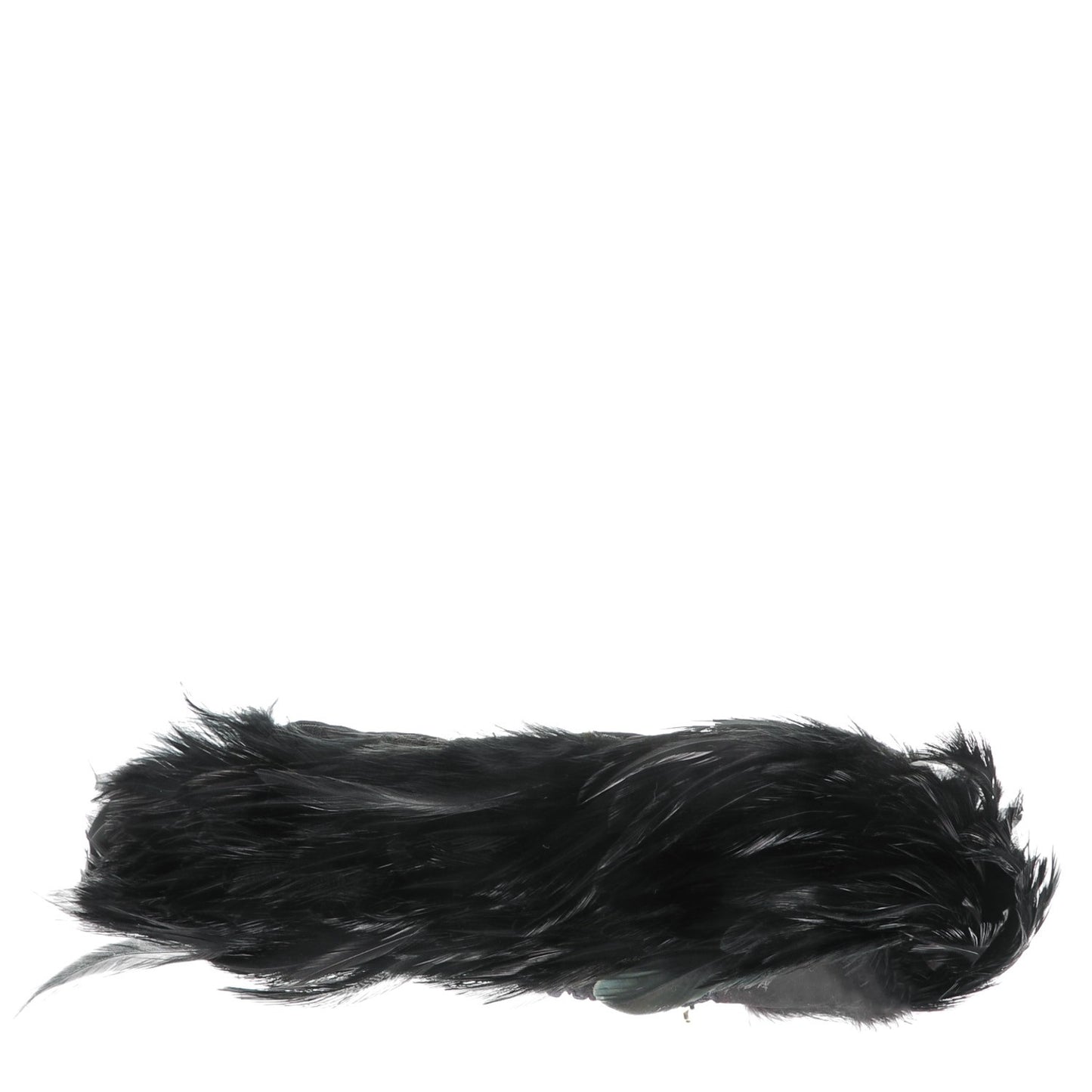 Fetish Feather Headband Black