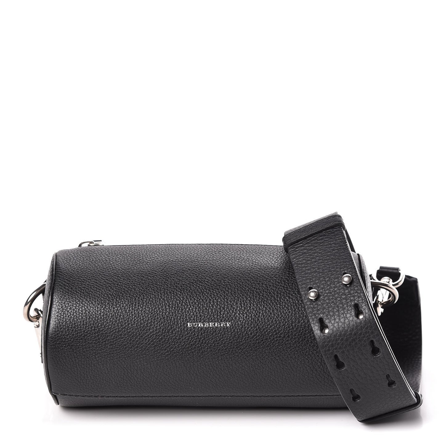 Calfskin The Barrel Bag Black