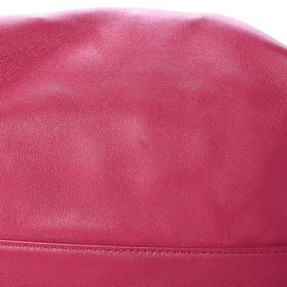 Saint Laurent Lambskin Teddy Drawstring Bag Freesia 17 of 18