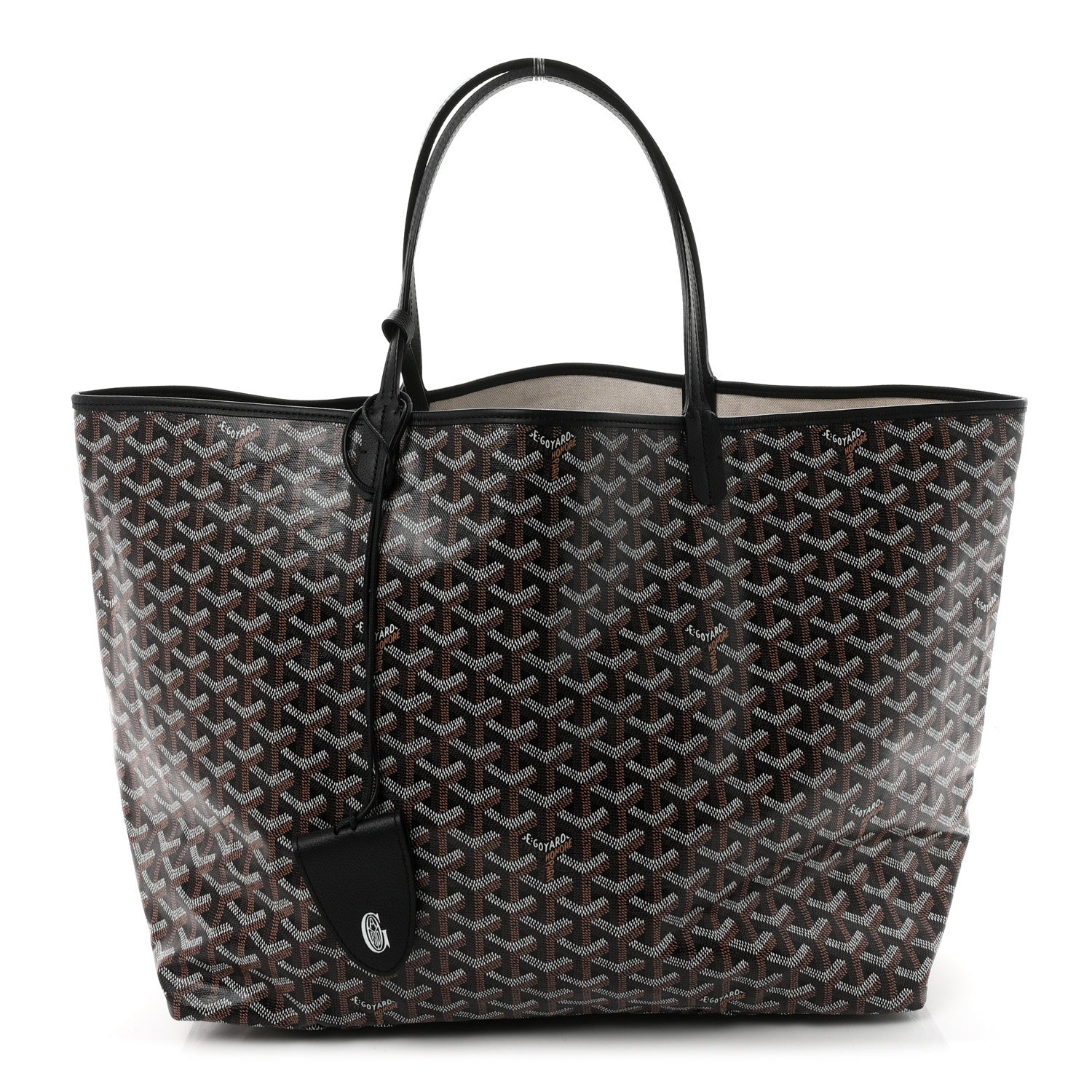 Goyard Goyardine Saint Louis GM Black 1 of 10