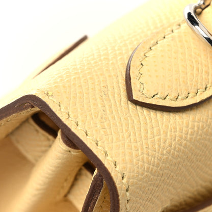 Hermes Epsom Kelly Sellier 25 Jaune Poussin 14 of 14