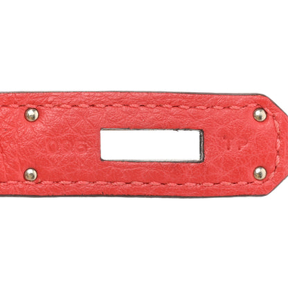 Hermes Taurillon Clemence Jypsiere 28 Rouge Pivoine 7 of 16