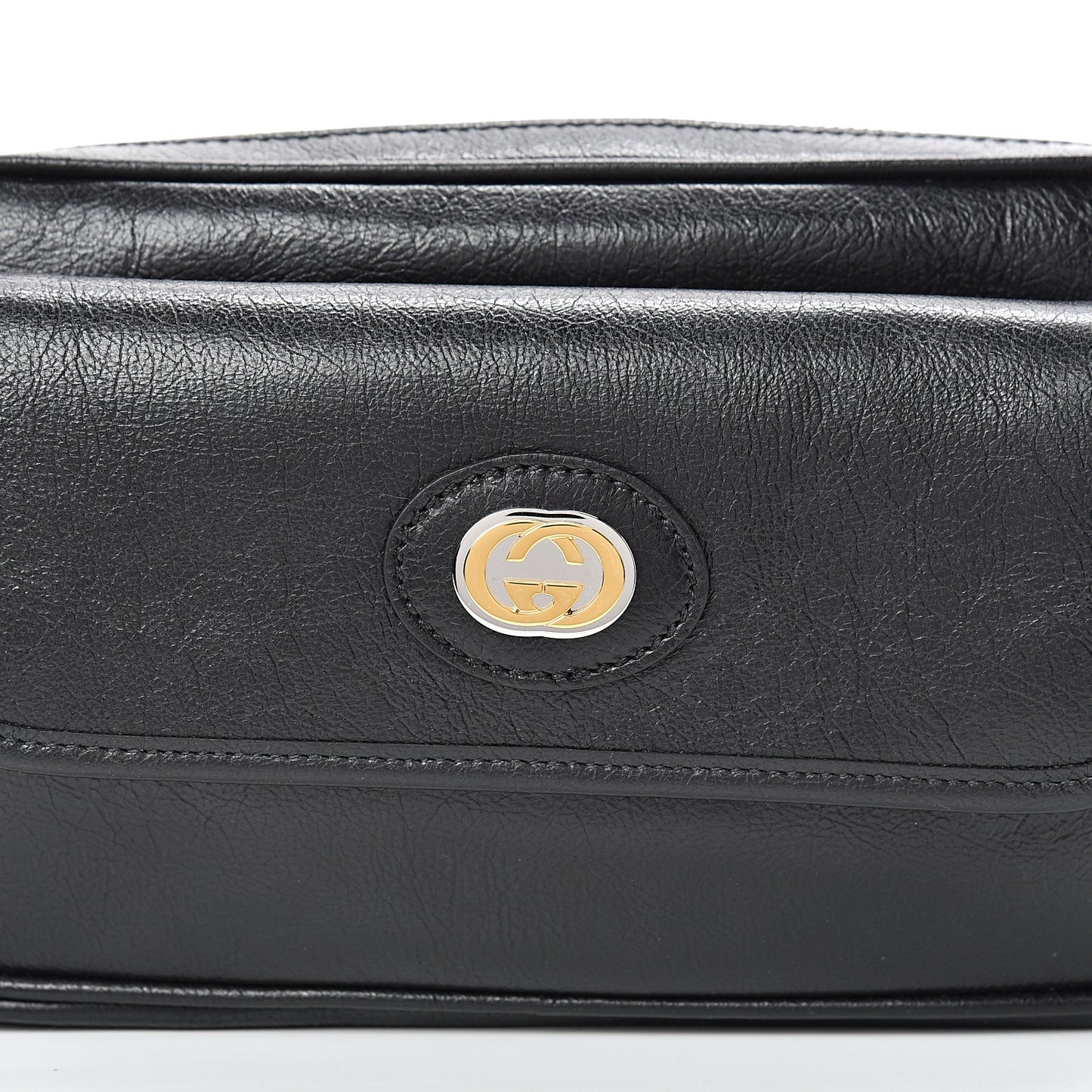 Fluffy Calfskin Morpheus Belt Bag 85 34 Black