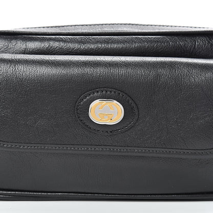 Gucci Fluffy Calfskin Morpheus Belt Bag 85 34 Black 7 of 10