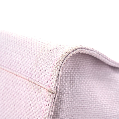 Chanel Woven Straw Raffia Medium Deauville Tote Pink 9 of 16