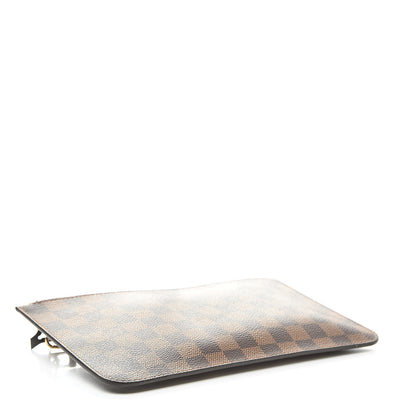 Louis Vuitton Damier Ebene Neverfull MM GM Pochette Rose Ballerine 4 of 8
