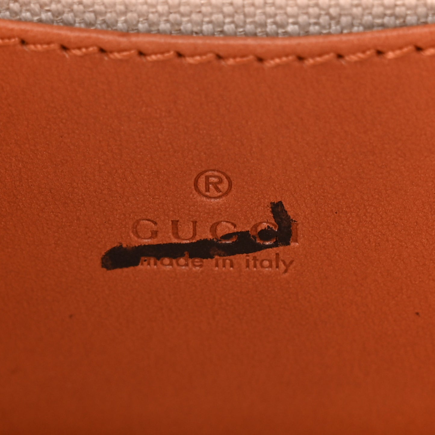 GG Supreme Monogram Web Bamboo Mini 1947 Belt Bag 80 32 Beige