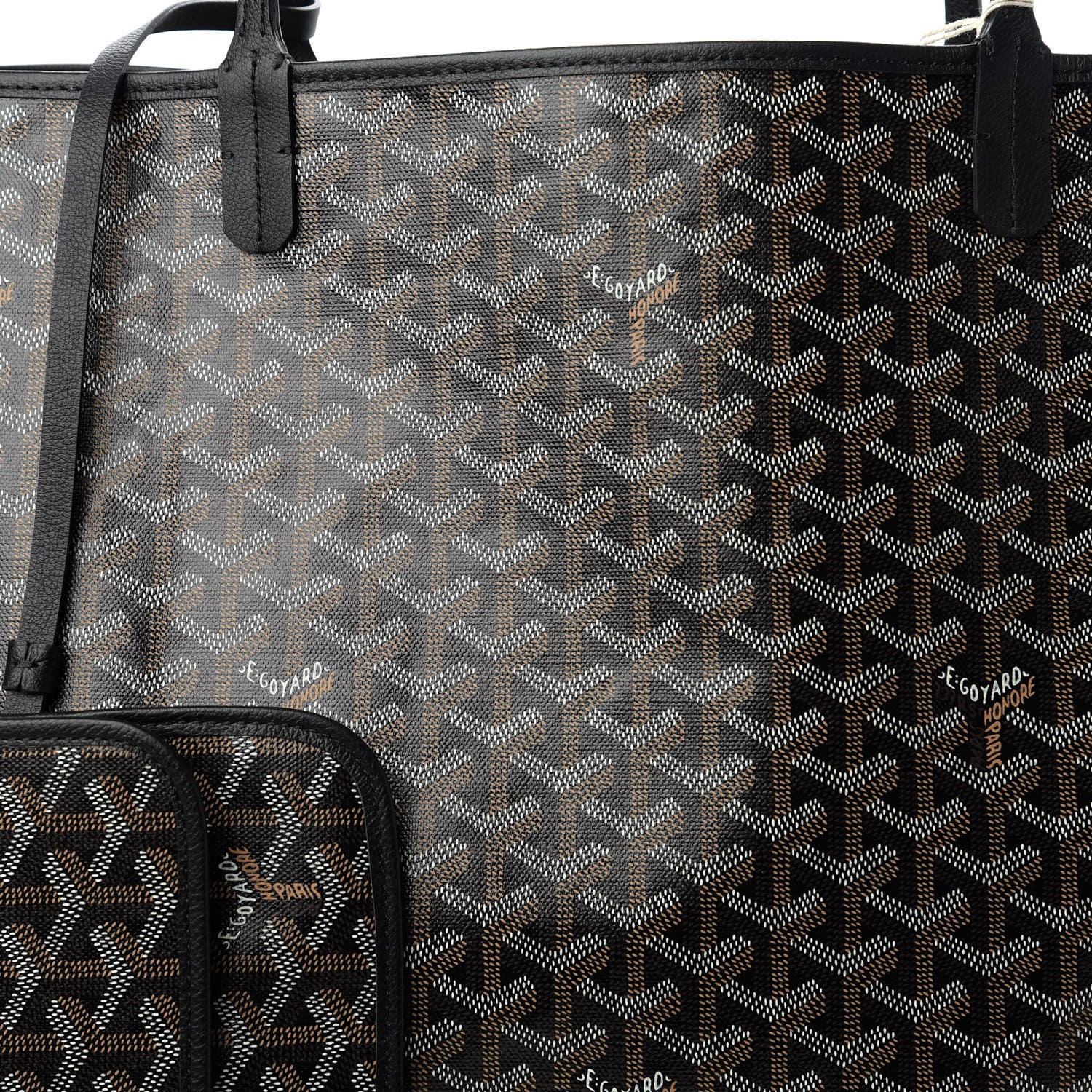 Goyard Goyardine Saint Louis GM Black 9 of 11
