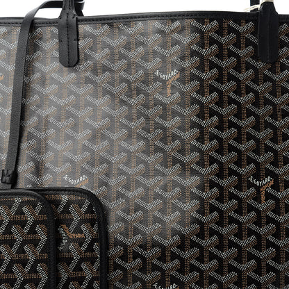 Goyard Goyardine Saint Louis GM Black 9 of 11