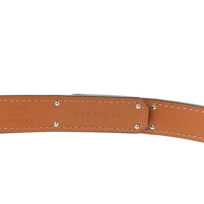 Hermes Epsom Quadrige Kelly Pocket 18 Belt Capucine 8 of 9