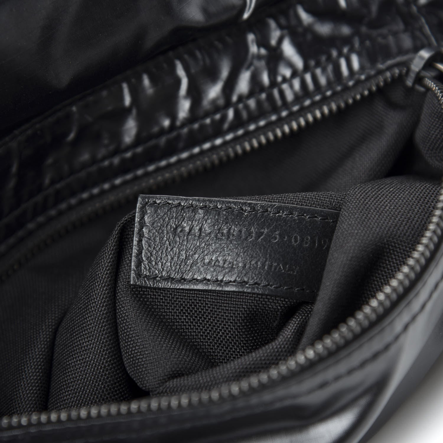 Saint Laurent Nylon Logo Nuxx Body Belt Bag Black 9 of 10