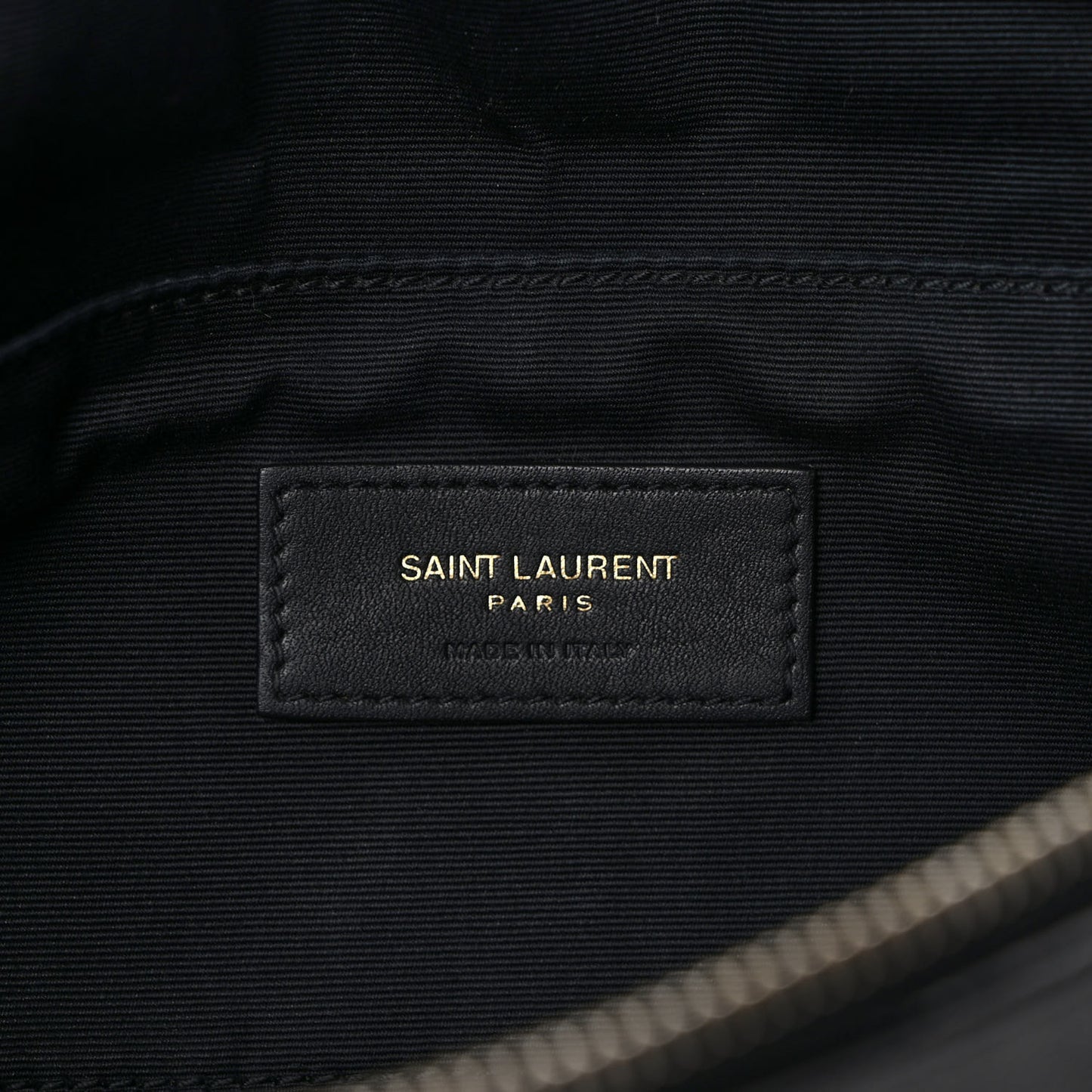 Grain De Poudre Monogram Belt Bag Black