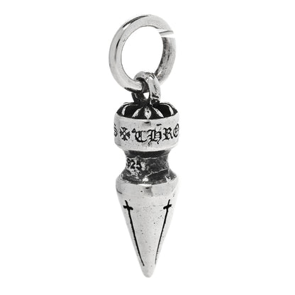 Chrome Hearts Sterling Silver Cross Spike Pendant 5 of 5