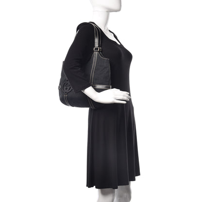 Gucci Monogram Medium GG Royal Shoulder Bag Black 2 of 12