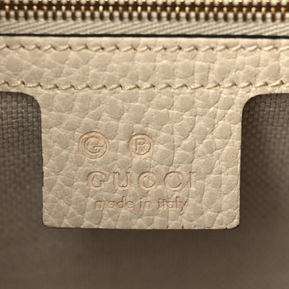 Gucci Dollar Calfskin Medium Soho Top Handle Satchel Ivoire 6 of 7