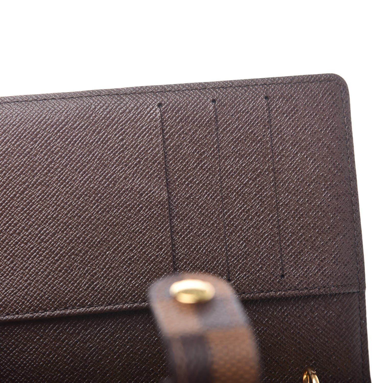 Louis Vuitton Damier Ebene Small Ring Agenda Cover 8 of 8