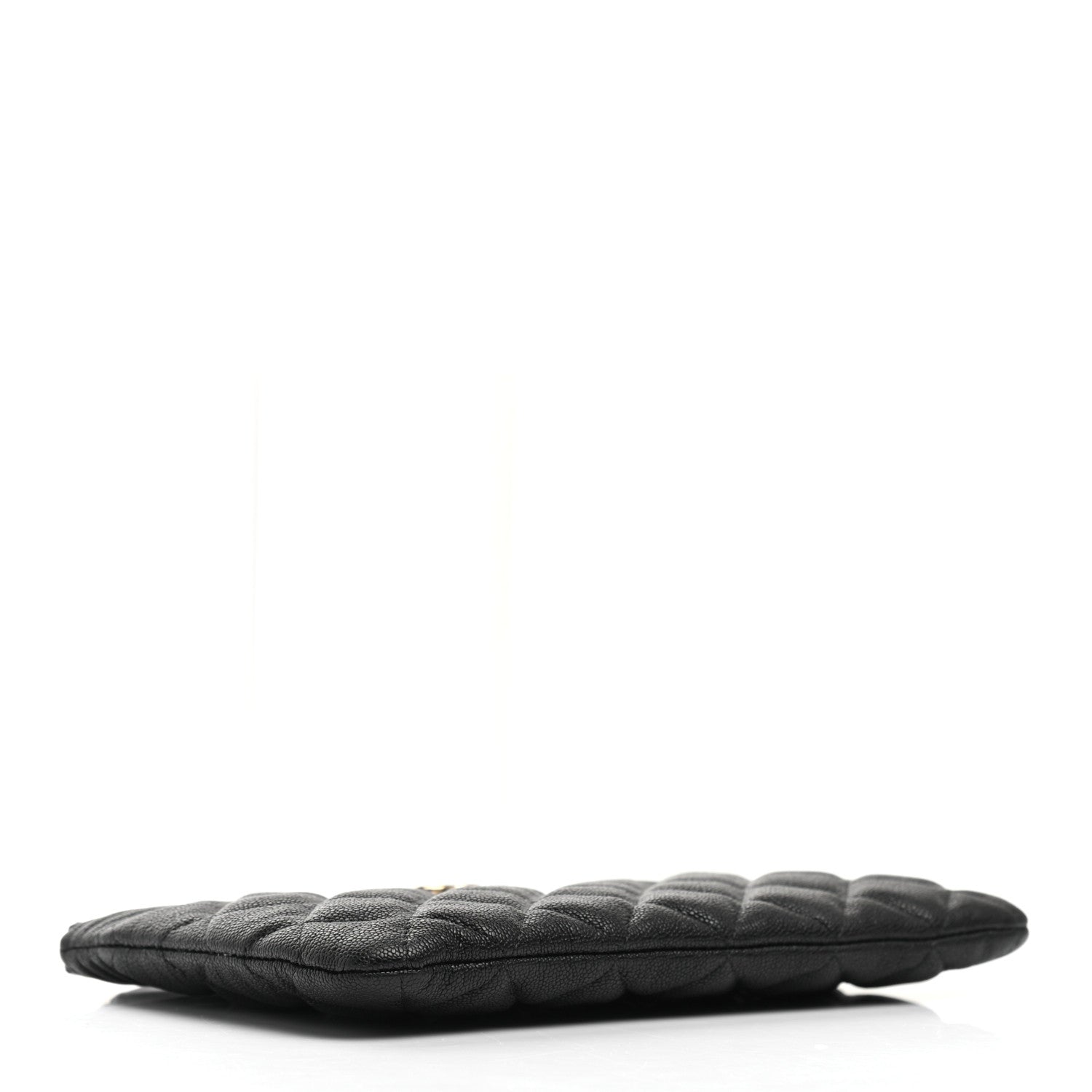 Chanel Caviar Quilted Small Boy Cosmetic Case Black 4 of 7
