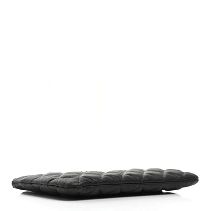 Chanel Caviar Quilted Small Boy Cosmetic Case Black 4 of 7