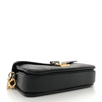 Louis Vuitton Empreinte Pochette Metis East West Black 4 of 10