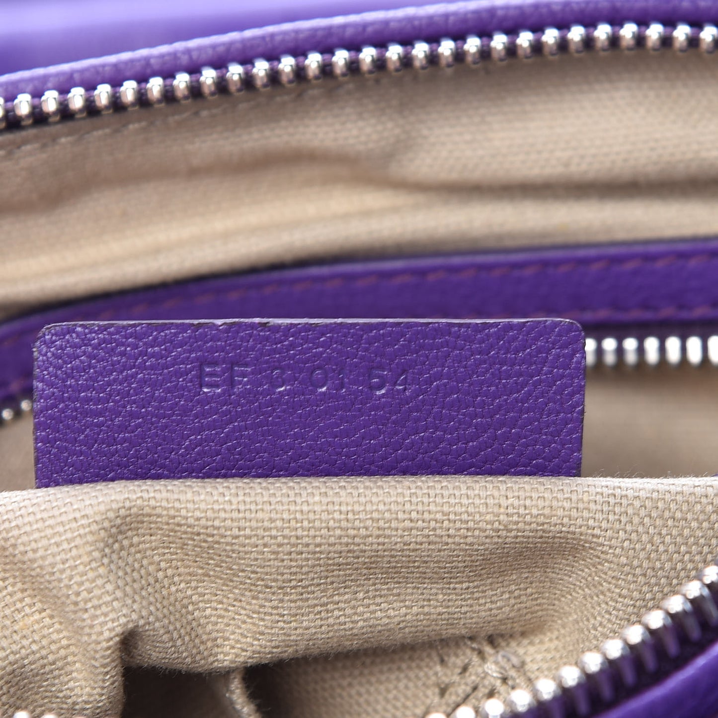 Sugar Goatskin Medium Pandora Purple