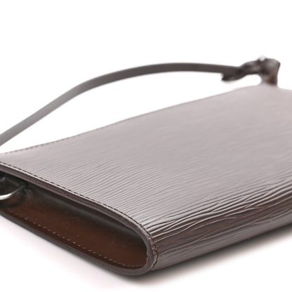 Louis Vuitton Epi Pochette Accessories 24 Moka 9 of 10