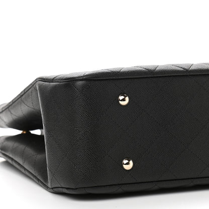 Chanel Caviar Quilted Large Shopping Tote Black 9 of 11