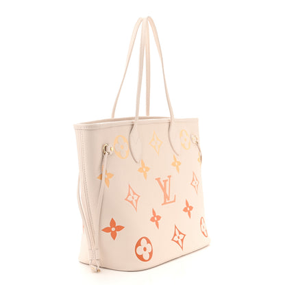 Louis Vuitton Empreinte Monogram Giant Neverfull MM Degrade Neutral 4 of 11