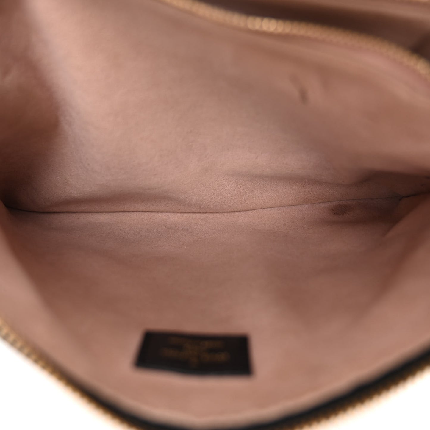 Lambskin Embossed Monogram Coussin PM Black