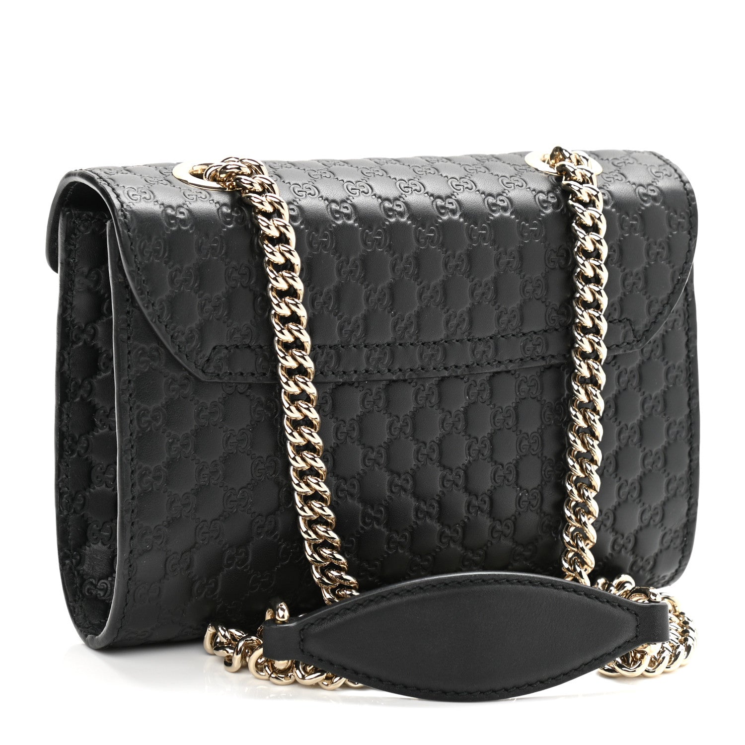Gucci Microguccissima Mini Emily Shoulder Bag Black 3 of 11