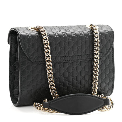 Gucci Microguccissima Mini Emily Shoulder Bag Black 3 of 11