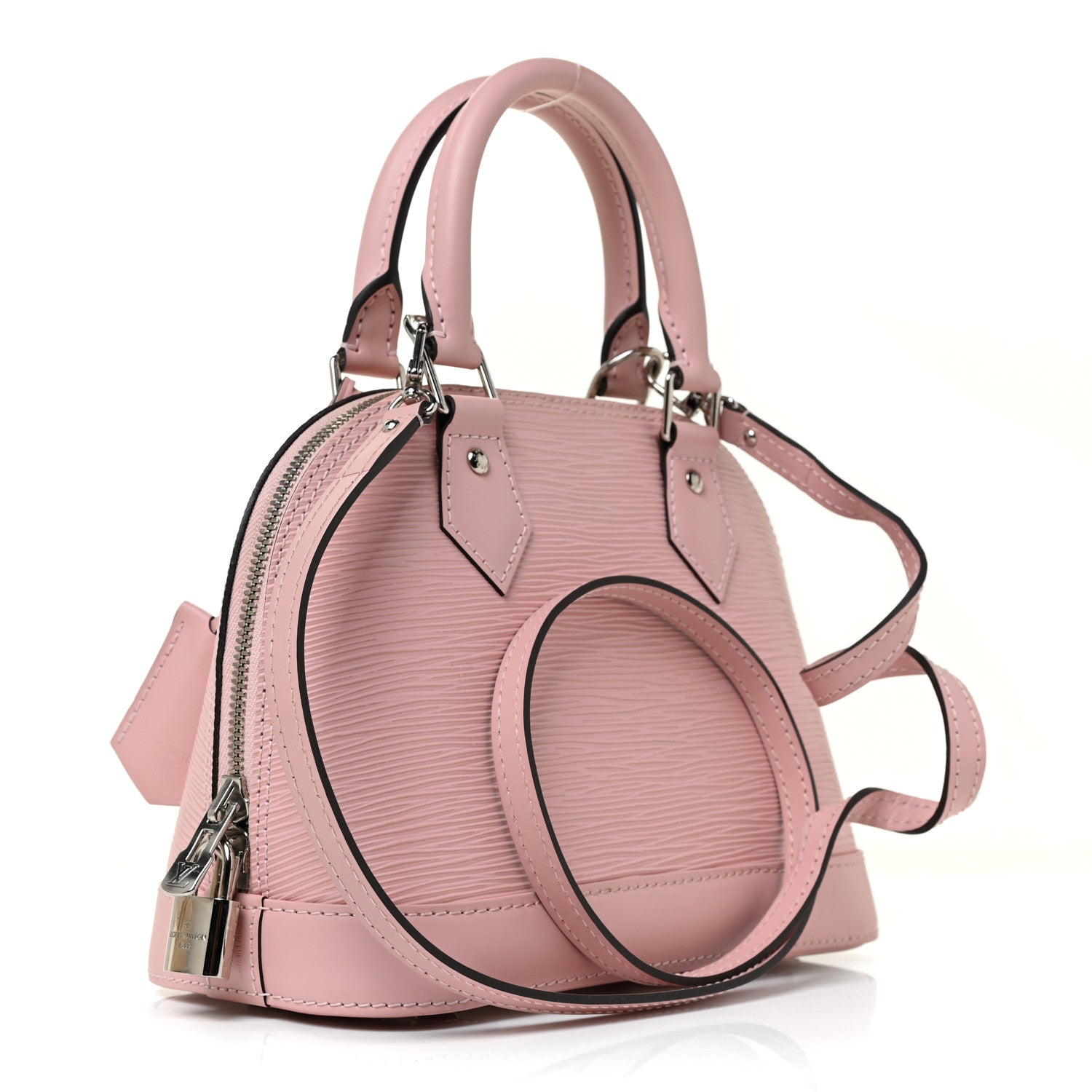 Louis Vuitton Epi Alma BB Rose Ballerine 3 of 9