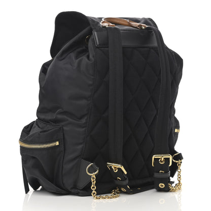 Burberry Nylon Large Rucksack Backpack Black 3 of 13